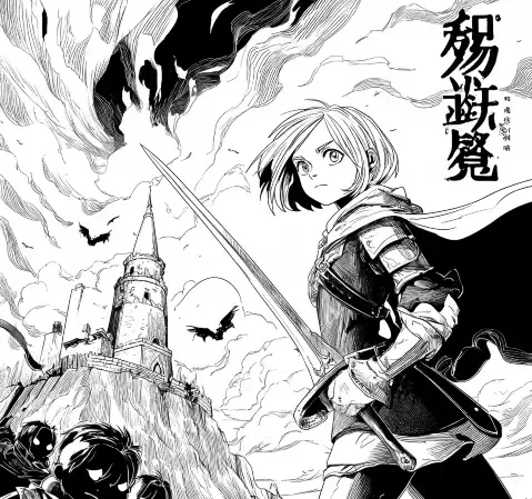 日常漫画《小镇咖啡屋》封面
